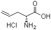 D-Allylglycine hydrochloride, (R)-2-Amino-4-pentenoic acid hydrochloride, CAS #: 108412-04-0