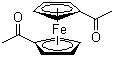 1,1'-Diacetylferrocene, Bis(acetylcyclopentadienyl)iron, CAS #: 1273-94-5